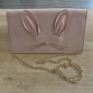 pink rabbit crossbody